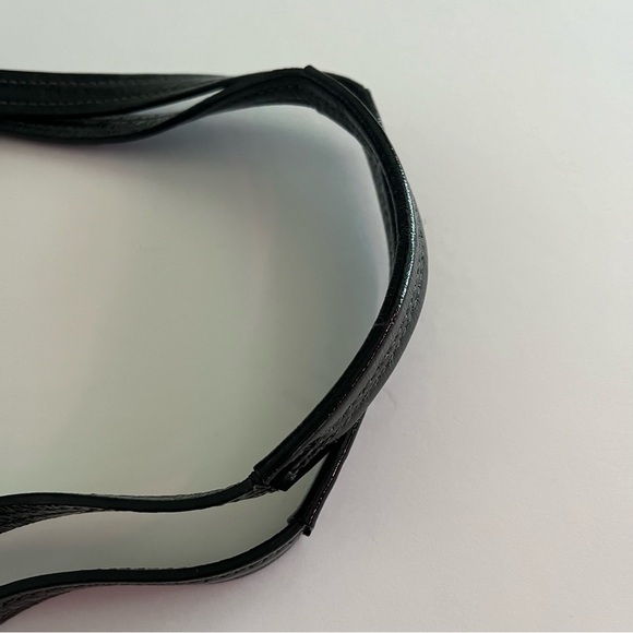 Coach • Solid Black Alex Patent Leather Shoulder Bag Purse - Picture 10 of 12